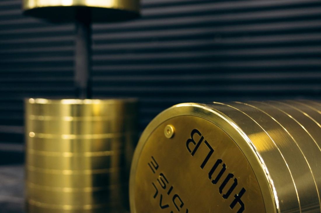 Gold iron